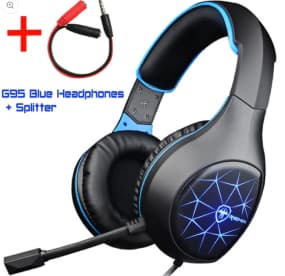 G95 Blue Gaming Headset